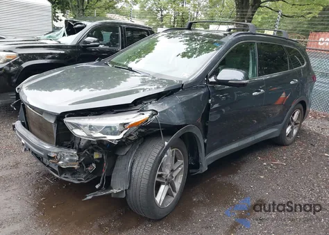 2017 Hyundai Santa Fe Se Ultimate z USA, uszkodzony, nr VIN KM8SR4HF7HU226261